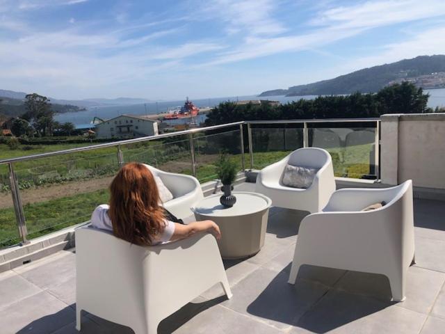 Villa A Neida Casa Con Terraza Con Vistas Al Mar à Cee Extérieur photo